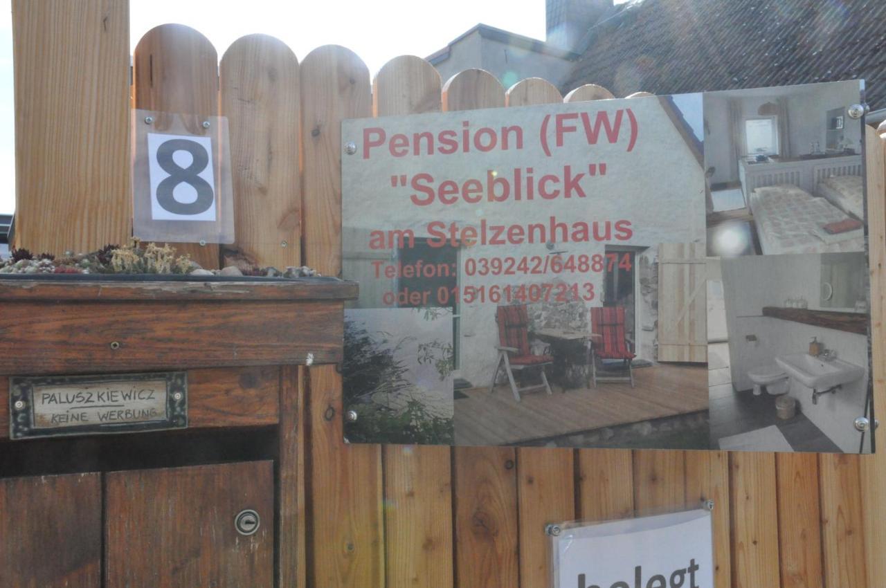 Pension "Seeblick" Am Stelzenhaus Dornburg  Exteriör bild